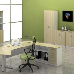 Executive Table+Side Connection+Combination Of Low Cabinet+Low&High Cabinet