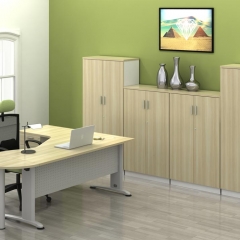 Superior Compact Table+Side Connection+Medium Cabinet