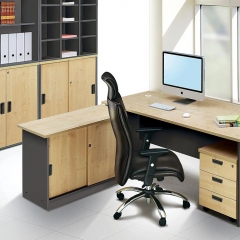 Executive Table+Mobile Pedestal+Side&Low Cabinet