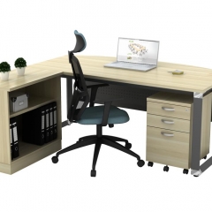 Executive Table+Mobile Pedestal+Low Cabinet-a