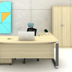 Executive Table+Mobile Pedestal+Low Cabinet-b