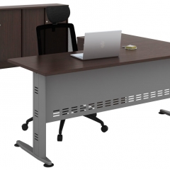 Superior Compact Table(L)+Fixed Pedestal+Low Cabinet